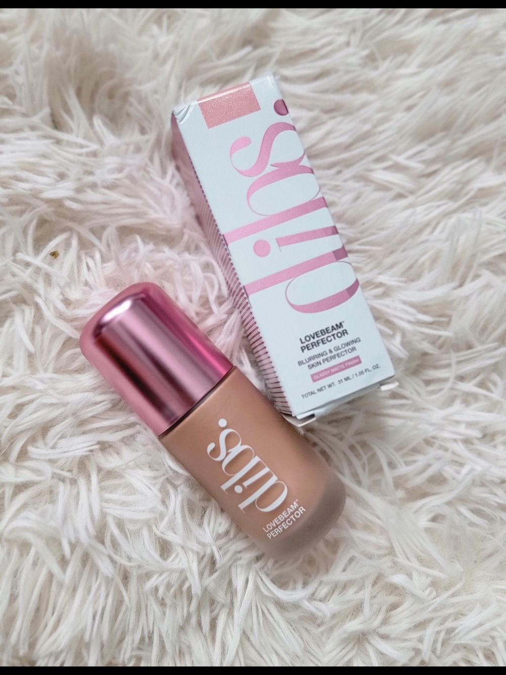 Lovebeam Perfector Liquid Highlighter - Pink Cap / Beige Shade